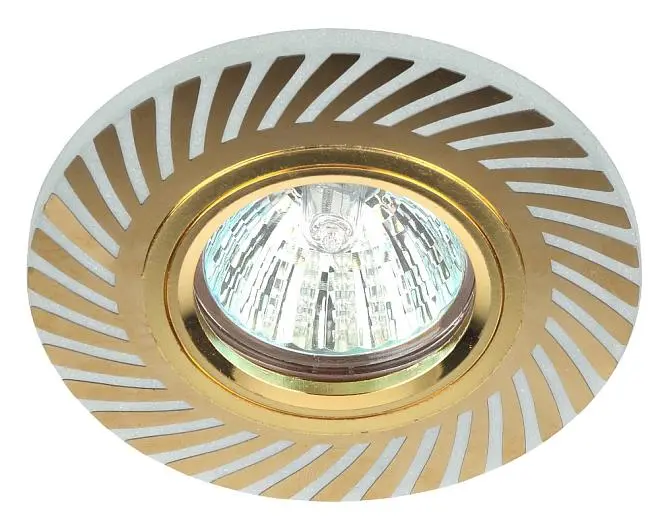 Точечный светильник ЭРА DK LD39 WH/GD Точечный светильник ЭРА DK LD39 WH/GD