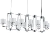 Подвесной светильник NEWPORT 4408+4/S chrome М0064710