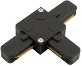 T-Коннектор для однофазного накладного трека SWG KXZ-BL-T черный