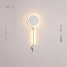 Бра MARA Размер S. Цвет Белый. Трехцветный свет Lampatron 6511-17639