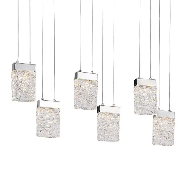 Подвесной светильник Delight Collection MD17090026-6D chrome Подвесной светильник Delight Collection MD17090026-6D chrome