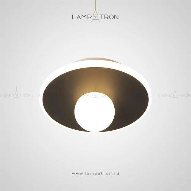 Точечный свет MAIN Круг. Черный цвет. Lampatron 2672-6451 Точечный свет MAIN Круг. Черный цвет. Lampatron 2672-6451