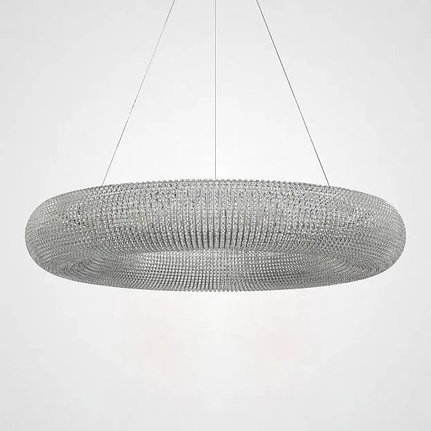 Подвесной светильник Crystal Halo D100 Silver ImperiumLoft 220830-23 Crystal-Halo01