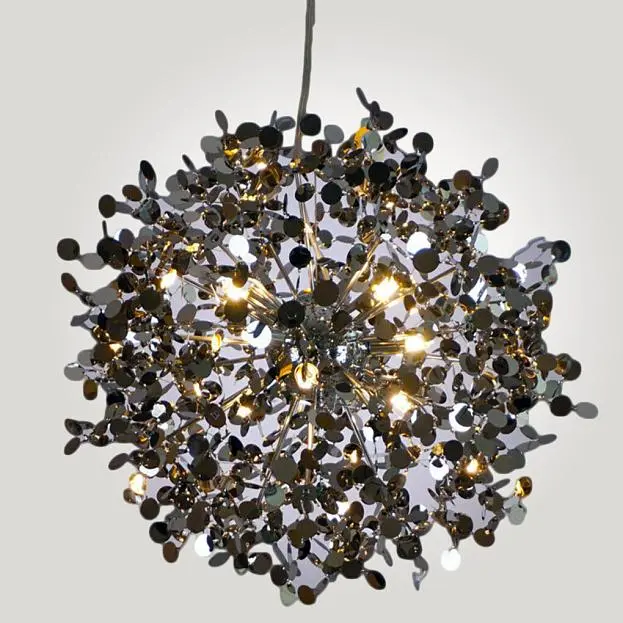 Люстра Tezani Argent Suspension Pendant Lamp 85 Chromium D50 ImperiumLoft 186190-22 Люстра Tezani Argent Suspension Pendant Lamp 85 Chromium D50 ImperiumLoft 186190-22