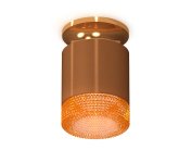 Комплект накладного светильника с композитным хрусталем Ambrella light XS7404122 Techno