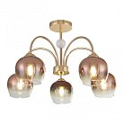 Люстра потолочная с плафонами Arte Milano 325410/5 FG+WH Amalfi Napoli