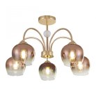 Люстра потолочная с плафонами Arte Milano 325410/5 FG+WH Amalfi Napoli