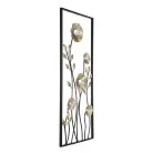 Панно , L385, B50, H1000, сталь, цвет латунь, черный Eglo 426015 NUMAZU