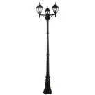 Парковый светильник Arte Lamp A1017PA-3BK BREMEN