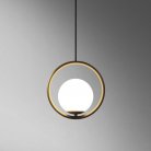 Подвесной светильник HOOP Модель C. Цвет золото. Lampatron hoop-c-gold 811-331