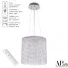 Люстра светодиодная хрустальная с пультом APL LED SH01.35.A.LED-DIM.Ni Sicilia