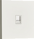 Компьютерная розетка RJ45 cat.6/ClassE, белый, Donel DT161WH N96