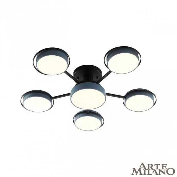 Светильник светодиодный 250406/5+1 Gr Arte Milano Ferrara Светильник светодиодный 250406/5+1 Gr Arte Milano Ferrara