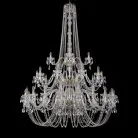 Подвесная люстра Bohemia 1402/20+10+5/530/h-206/3d/G 1402 Gold