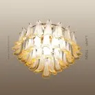 Люстра LOBBY 14 ламп. Прозрачный+Янтарь Lampatron 8420-23097