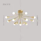 Люстра SINGLE 13 ламп Lampatron 5458-14099