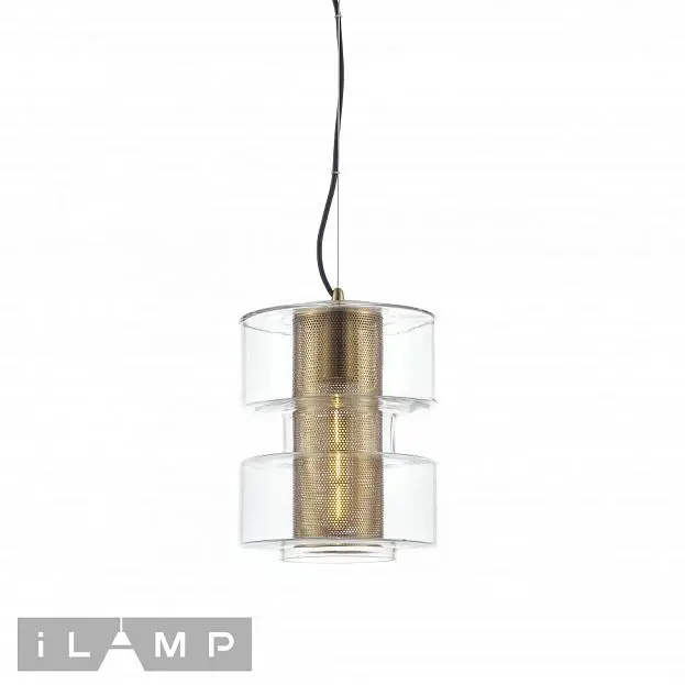 Светильник подвесной iLamp P7555-1 GD Brick Светильник подвесной iLamp P7555-1 GD Brick