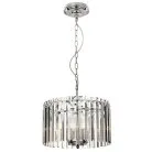 Хрустальная подвесная люстра Хром Citilux CL306141 Джейн