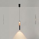 Подвесной светильник RAY Цвет жемчужно-черный. Теплый свет Lampatron ray-black-warm 8715-24434