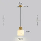 Подвесной светильник BRIXEN B Цвет Латунь Lampatron f-brixen-b-brass 8495-23421