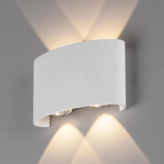 Настенный светильник Elektrostandard 1555 Techno LED Twinky Double белый a038419