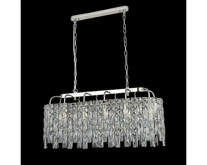 Люстра NEWPORT 1312/C nickel IRMA