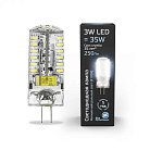 Лампа Gauss 107707203 G4 3W 4100K кукуруза прозрачная