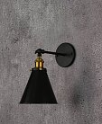 Бра Lumina Deco LDW B007-1 BK Rubi