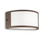 Уличный настенный светильник Ideal Lux Rex-1 AP1 Coffee 213217