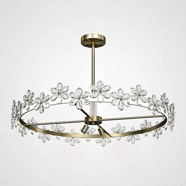 Люстра на штанге FLORENTINA D101 ImperiumLoft 192980-23 florentina01