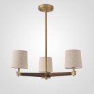 Люстра Jorgenson D70 Beige/Dark Wood By Imperiumloft 203576-26