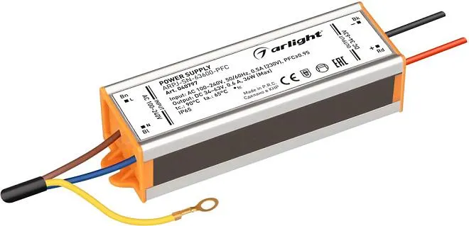 Блок питания для светодиодной ленты Arlight 040797 ARPJ-SN Блок питания для светодиодной ленты Arlight 040797 ARPJ-SN