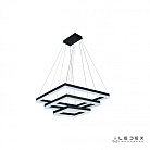 Подвесная люстра iLedex D0319-3 (400x600x800) BK Twins