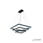 Подвесная люстра iLedex D0319-3 (400x600x800) BK Twins