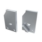 Заглушка Arlight 026734 ALM-Glass-10 левая с отверстием