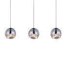 Подвесной светильник Delight Collection SD3301-3 nickel Globo