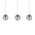 Подвесной светильник Delight Collection SD3301-3 nickel Globo