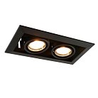 Встраиваемый светильник Arte Lamp A5941PL-2BK CARDANI PICCOLO
