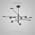 Люстра MOTVIKT 10 плафонов. Размер L. Нейтральный свет Lampatron 1239-822