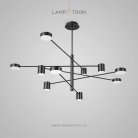 Люстра MOTVIKT 10 плафонов. Размер L. Нейтральный свет Lampatron 1239-822