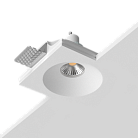 Встраиваемый гипсовый светильник под сменную лампу LeDron LUMI SQ1 115x120 D90