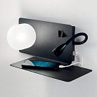 Бра Ideal Lux BOOK-2 AP NERO (BOOK-2 AP2 NERO) 174846
