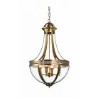 Люстра Delight Collection KM0287P-6 antique brass Capitol
