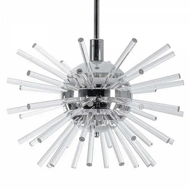 Люстра на штанге Bakalowits Miracle Sputnik Chandelier with Crystal Glass Rods ImperiumLoft 143885-22 40.954