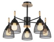 Потолочная люстра Ambrella light TR8015/5 BK