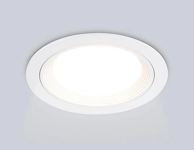 Встраиваемый светильник Ambrella light TN51801 WH белый GX53 max 15W D110*23 Встраиваемый светильник Ambrella light TN51801 WH белый GX53 max 15W D110*23