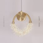 Подвесной светильник ALIANA Размер S. Цвет латунь Lampatron f-aliana-s-brass 8748-24609