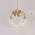 Подвесной светильник ALIANA Размер S. Цвет латунь Lampatron f-aliana-s-brass 8748-24609