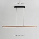 Реечный, рядный светильник DOSSE B Цвет кофе Lampatron 8732-24512