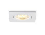 Светильник встраиваемый белый GU5.3 85*85*28 Ambrella light TN102455 WH